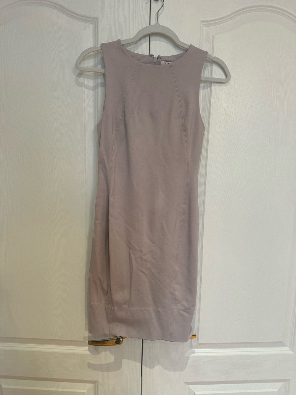 Babaton Mauve Sleeveless Bodycon Dress - Picture 3 of 7